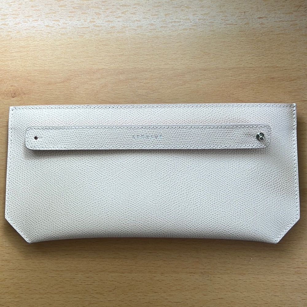 Senreve Bracelet Pouch in Pebbled Blush